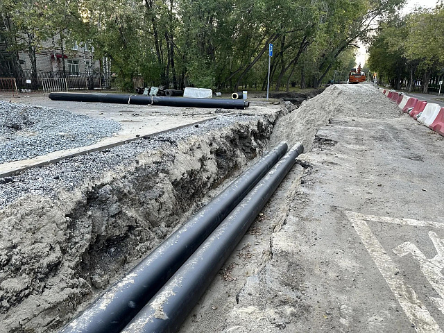 Подготовка к отопительному периоду: капитальный ремонт сетей по улице Геологоразведчиков