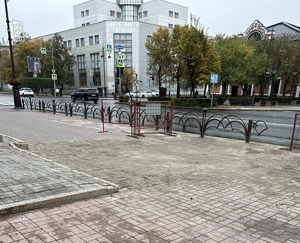 АО «УСТЭК» восстанавливает благоустройство после устранения повреждений на сетях
